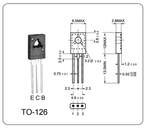 TO-126 BD140-16 sont des transistors PNP planaires épitaxiaux en silicium, les types NPN complémentaires sont les BD139-16 - Product Image 6