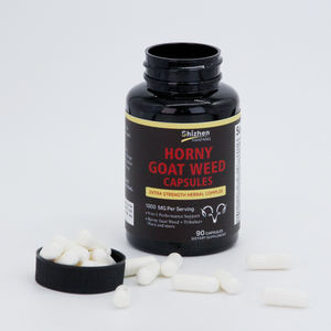 Kapsul penguat Libido yang disesuaikan dengan ekstrak rumput kambing Horny dengan Maca Epimedium Icariin untuk wanita - Product Image 1