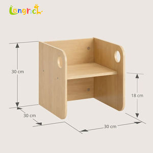 Ensemble table et chaise de sevrage Montessori moderne en bois, mobilier pour l'école, le jardin, l'<span class=keywords><strong>apprentissage</strong></span>, les fêtes, la chambre à coucher - Product Image 5