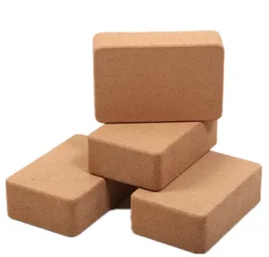 Hochwertiger Schaum ziegel Natural Yoga Block Cork