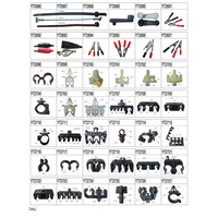 Clips de fixation universels pour garniture de porte, pare-chocs de voiture, rivets automobiles