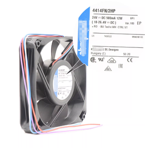 พัดลมระบายความร้อนนำเข้าจากเยอรมนี รุ่น TYP 4414FNH/<span class=keywords><strong>FNN</strong></span>/FN/2N/FN/2HP 12025 24V ของแท้ - Product Image 2