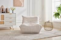 Chaise de jeu LED RGB, design ergonomique, hauteur réglable, vérin à gaz 2 étapes, siège pivotant minimaliste en velours, repose-pieds, garantie 3 ans