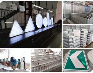 Segnali Stradali LED Riflettenti in Alluminio <span class=keywords><strong>di</strong></span> Alta Qualità Personalizzati per la Sicurezza Stradale - Product Image 5