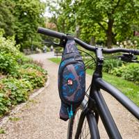 Sac banane de sport en polyester grande capacité 3L, imperméable, avec compartiment sécurisé pour portefeuille, pour hommes et femmes
