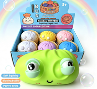 Jouet Squishy Mignon en Forme de Boulette de Vapeur Virale, Rebond Lent, Fausse Alimentation, Anti-Stress, Farce Amusante, Cadeau de Fête, 5 à 7 Ans