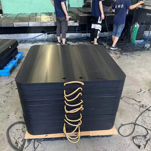 25 tấn nhiệm vụ nặng nề uhmwpe cần cẩu OUTRIGGER Pad cần cẩu chân hỗ trợ Pad cần cẩu Tấm hỗ trợ 500x500 uhmwpe OUTRIGGER Pad - Product Image 4