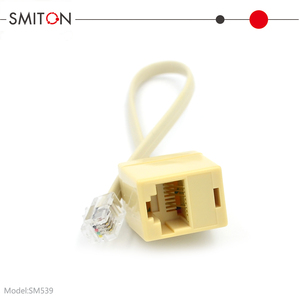 Câble adaptateur de répartiteur téléphonique RJ9 mâle vers RJ45 femelle pour Telecom - Product Image 6