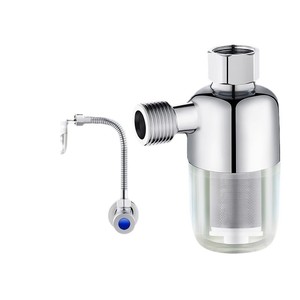 Filtro <span class=keywords><strong>de</strong></span> <span class=keywords><strong>Agua</strong></span> Doméstico <span class=keywords><strong>de</strong></span> Acero Inoxidable para <span class=keywords><strong>Calentador</strong></span> <span class=keywords><strong>de</strong></span> <span class=keywords><strong>Agua</strong></span> y Lavadora, Pre-Filtro para Grifo, Inhibidor <span class=keywords><strong>de</strong></span> Incrustaciones, Sin Elemento Filtrante ZT2738 - Product Image 2