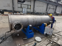 Échangeur de chaleur à condenseur supérieur Deethanizer de type coque et tubes pour système de condensation de vapeur de colonne de fractionnement d'éthane et de propane