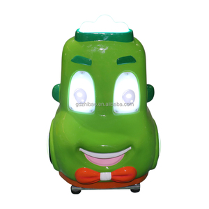 Tùy chỉnh màu xanh lá cây nhựa Điện <span class=keywords><strong>Ride</strong></span>-on đồ chơi ngoài trời Kiddie vui chơi giải trí máy trẻ em xe đẩy đi-ons - Product Image 1