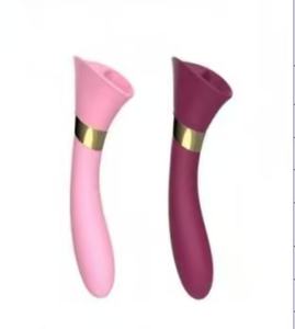 G-Punkt Wasserdichter Klitoris-Stimulator Masturbations-Zungenleck-Analstimulation Dildo Vibrator <span class=keywords><strong>Wand</strong></span> 10 Geschwindigkeiten USB-Betrieben - Product Image 3
