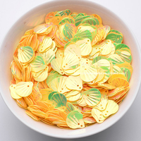 Nouvelles paillettes PVC multicolores 2025 de 13x14mm/18x20mm pour vêtements et nail art, motifs fleurs/feuilles