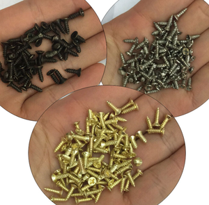 M2 Assort Sizes Silver Bronze Brass Black Self Tapping Metal <strong>Screws</strong> for <strong>Wood</strong> Furnitures - Product Image 6