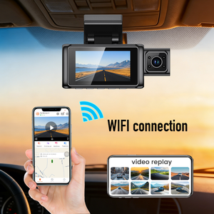 Cámara para Auto 4G Lista para Enviar, con 3 Cámaras 2K Duales 1080P, Transmisión en Vivo, Control Remoto, GPS, WiFi, BSD, ADAS, Grabador de Caja Negra - Product Image 4