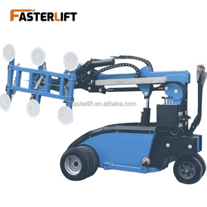 Transportistas de vacío de vidrio móvil de capacidad de 800KG Robots de acristalamiento utilizados para la construcción - Product Image 4