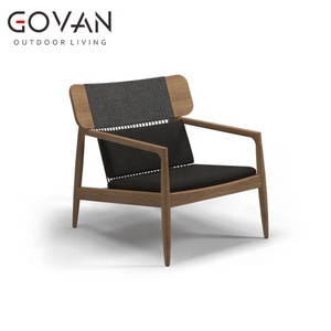 Nouveau style de mobilier de <span class=keywords><strong>jardin</strong></span>, design <span class=keywords><strong>avec</strong></span> <span class=keywords><strong>accoudoirs</strong></span>, chaises de loisirs d'extérieur pour villa, mobilier en teck, chaise longue d'extérieur - Product Image 1
