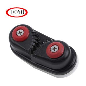 FOYO Marque En Aluminium Anodisé Noir taquet Coinceur Bateau taquets Coinceurs Matic Chaumard Marin Voile <span class=keywords><strong>Voilier</strong></span> Canoë Kayak Dériveur - Product Image 6