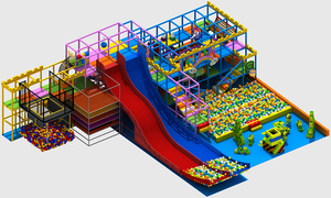 Castillo Inflable Personalizado Bettaplay para Niños, Parque Infantil Comercial Divertido para Interiores, para <span class=keywords><strong>Parques</strong></span> de Atracciones - Product Image 3