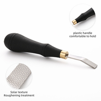 Lime à cuir artisanale JP pour la fabrication de produits en cuir et d'accessoires faits main, outil de découpe
