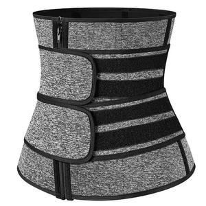 Faja Deportiva Ajustable de Moda, Postparto, Moldeadora de Cuerpo, con Doble Cinturón y Cierre de Cremallera - Product Image 1