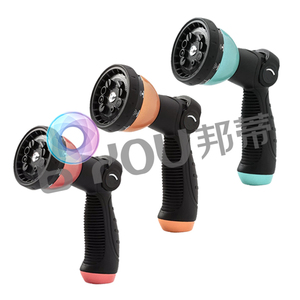 Tuyau d'arrosage extensible jusqu'à 25/50/75/100/125/150/175/200/250 pieds avec pistolet à eau 10 modes et raccords en laiton - Product Image 4