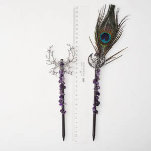 Kristall Großhandel Natürlich Handgeschnitzter Hochwertiger Kristallstein Zauberstab - Product Image 4