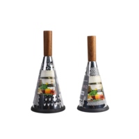 Vente chaude Nouvelle Arrivée Personnalisé En Acier Inoxydable Cône Fruits & Légumes Râpe Multi-Usage Cuisine Accessoires