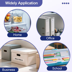 Orison compatibele TZe 131 zwart op transparant 12mm cassette printlint gelamineerd zelfklevend etiketlint voor Brother <span class=keywords><strong>P</strong></span>-Touch printer - Product Image 5