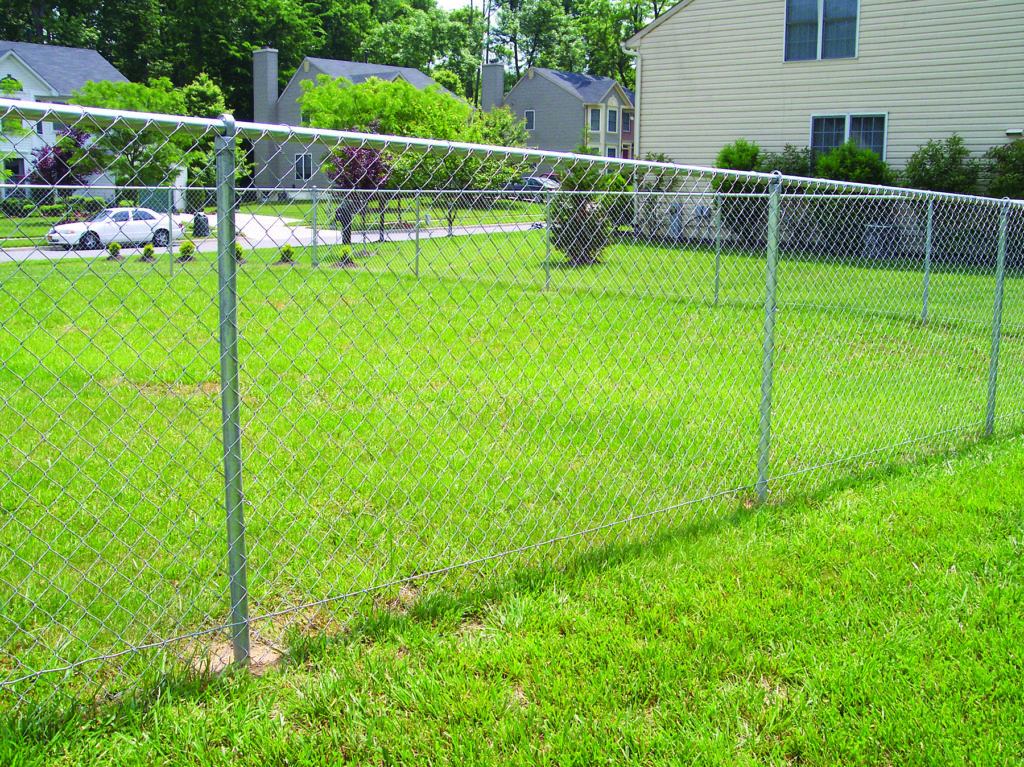 Galvanized Chain Link Fence Fabric Pvc Coated Frame