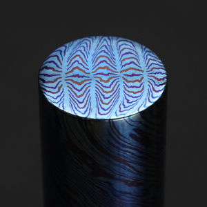 Bastone dambtanium su misura della materia prima per la fabbricazione di anelli di <span class=keywords><strong>titanio</strong></span> damasco barra rotonda - Product Image 3