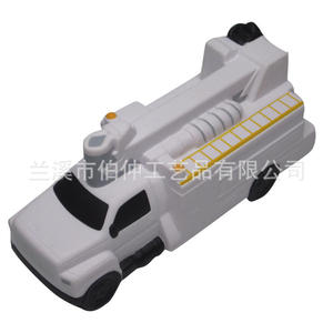 Camión de Bomberos de Juguete de Plástico Blanco BZ0867 para la Diversión de los Niños - Product Image 1