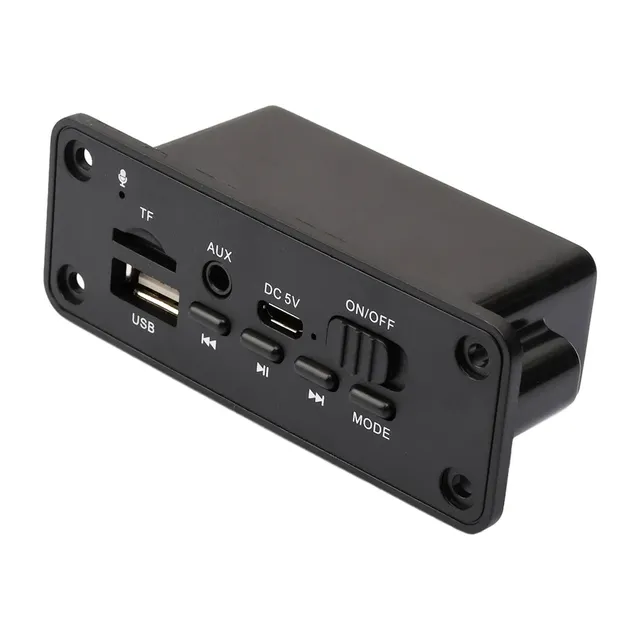 5V BLE MP3/WMA/WAV Decoder Board Audio Module 2*3W Amplifier Wireless USB TF Radio AUX FM MP3 Player For Car Accessary