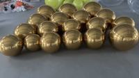 Boule miroir gonflable dorée, en stock aux États-Unis, livraison rapide pour la décoration de mariage, gonflables publicitaires, robe de mariée
