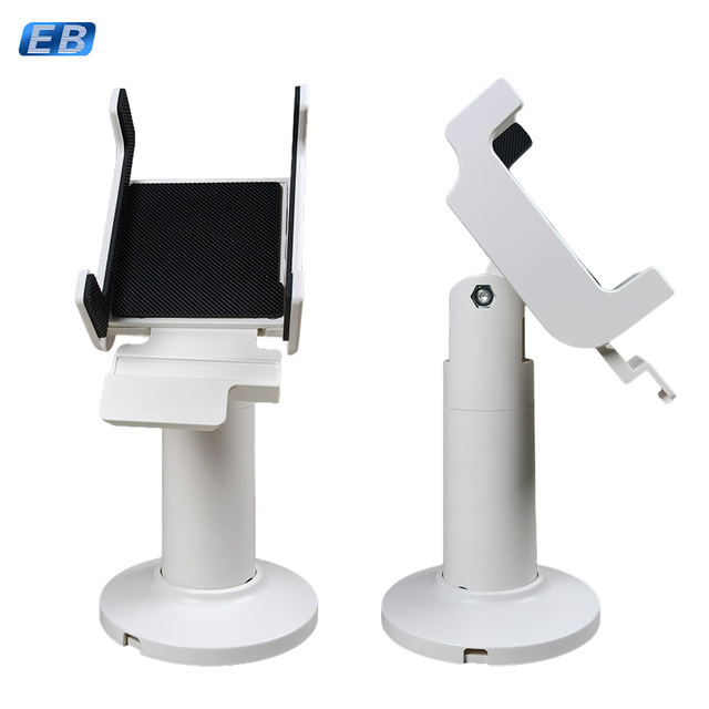 PS-90 Plastic Adjustable Android Mobile Portable Pos System Tablet PC Rotate Stand Anti Theft Holder for ipad