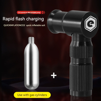 Pompe à vélo ENLEE, gonfleur de pneus CO2, libération d'air contrôlée par pression, mini pompe à vélo portable