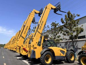 รถเทเลแฮนด์เลอร์ XC6-1056VN รับน้ำหนักได้ 10000 ปอนด์ ระยะเอื้อม 56 ฟุต เครื่องยนต์ Cummins ทรงพลัง ขับเคลื่อน 4 ล้อ รถยกแบบยืดไสลด์ได้ พร้อมใช้งานสำหรับงานก่อสร้าง - Product Image 4