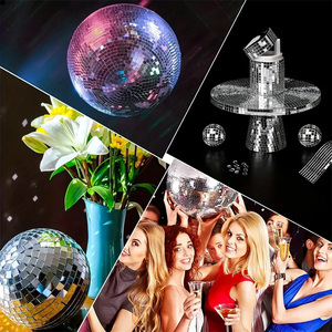 Manufacturer Wholesale Self Adhesive Real Glass Silver Mirrors Mosaic Tiles Sticker for Craft Square Glass Tiles Christmas Decor - Product Image 4