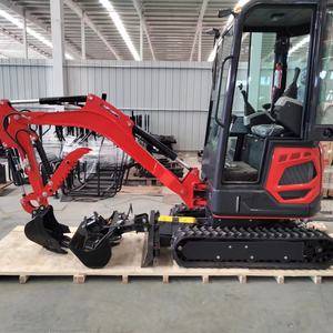 Gratis Verzending Mini Graafmachines 2 Ton Hydraulische Tuinboerderij Mini Escavatore Multifunctionele Kleine Bagger <span class=keywords><strong>Digger</strong></span> Fabrikant - Product Image 1