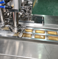 Nouvelle machine automatique de remplissage et de scellage sous blister en aluminium-PVC 220V pour la formation de films en aluminium et PE, soudage à chaud pour sauces chili et huiles