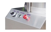 Multifunctionele roestvrijstalen versnipperaar en vulmachine voor groentevlees, knoflook, peper - 550W 220V