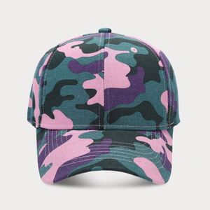 Casquette de baseball camouflage été 2024 pour femme, visière de protection solaire décontractée pour activités de plein air - Product Image 3