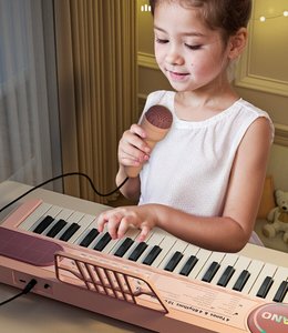 Wholesale Instrument Kids Piano Toys 37 Keys Multifunctional Electronic Piano Sensory Toys Birthday <b>Present</b> - Product Image 4
