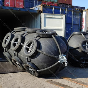 Defensa Neumática Inflable Antienvejecimiento Yokohama para Uso Marino con Cadena y Neumático - Product Image 3