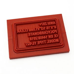 Molde de silicona flexible para estampado en caliente para envases de plástico planos y curvos - Product Image 4