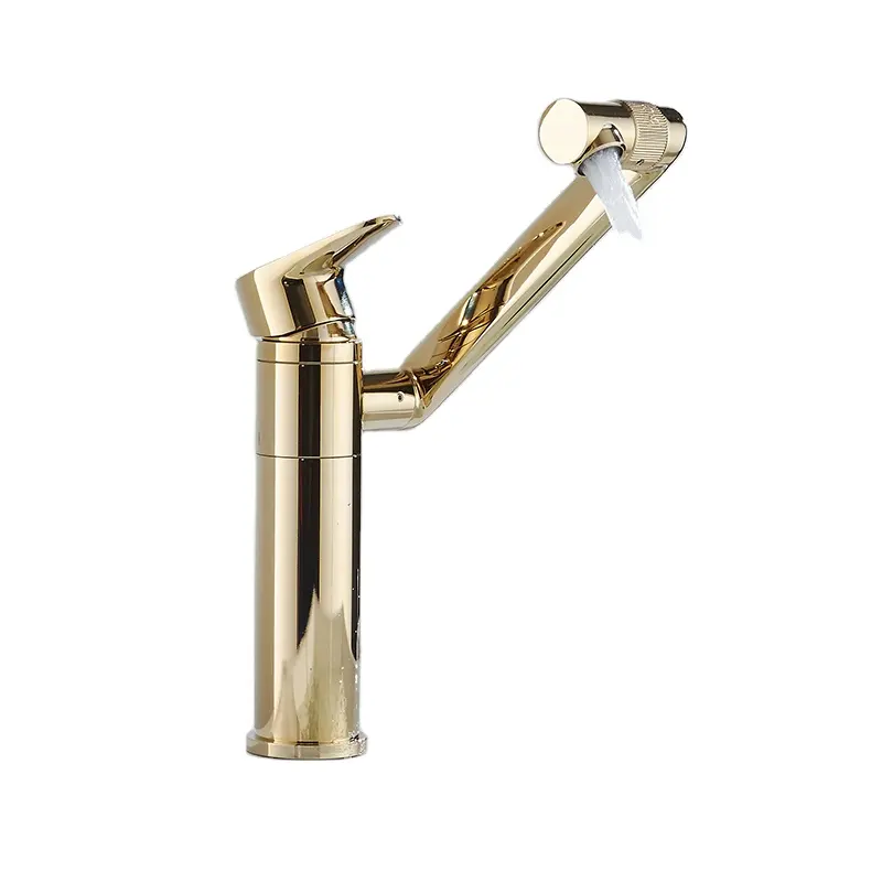 Modern basin faucet single handle sanitary ware rose gold bathroom faucet