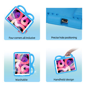 Étui universel pour <span class=keywords><strong>iPad</strong></span> pour enfants de la série HGD2105, léger, en EVA, avec support pour doigts mignon, compatible avec les modèles <span class=keywords><strong>iPad</strong></span> 10,2'' / 10,5'' - Product Image 5