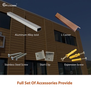 Trang Trí Nhà Prefab Vật Liệu Wpc Composite Bên Ngoài Siding, Tường Ốp - Product Image 6