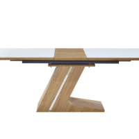 Tables de restaurant au design moderne, extensibles, en MDF brillant et verre, pour appartement, écologiques, vente en gros
