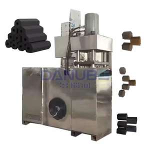 Ligne de fabrication de briquettes de charbon de bois à haute pression, très demandée, pour la fabrication de charbon de bois à partir de bagasse et de bambou - Product Image 1